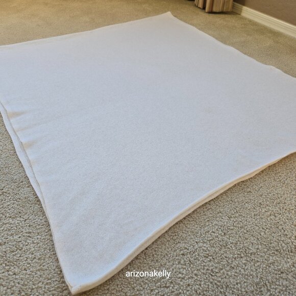 J. Crew Oversized Cashmere Wrap in Ivory PRICE FIRM - Picture 12 of 16